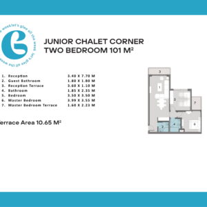 junior chalet middle two-bedroom 105m - Glee