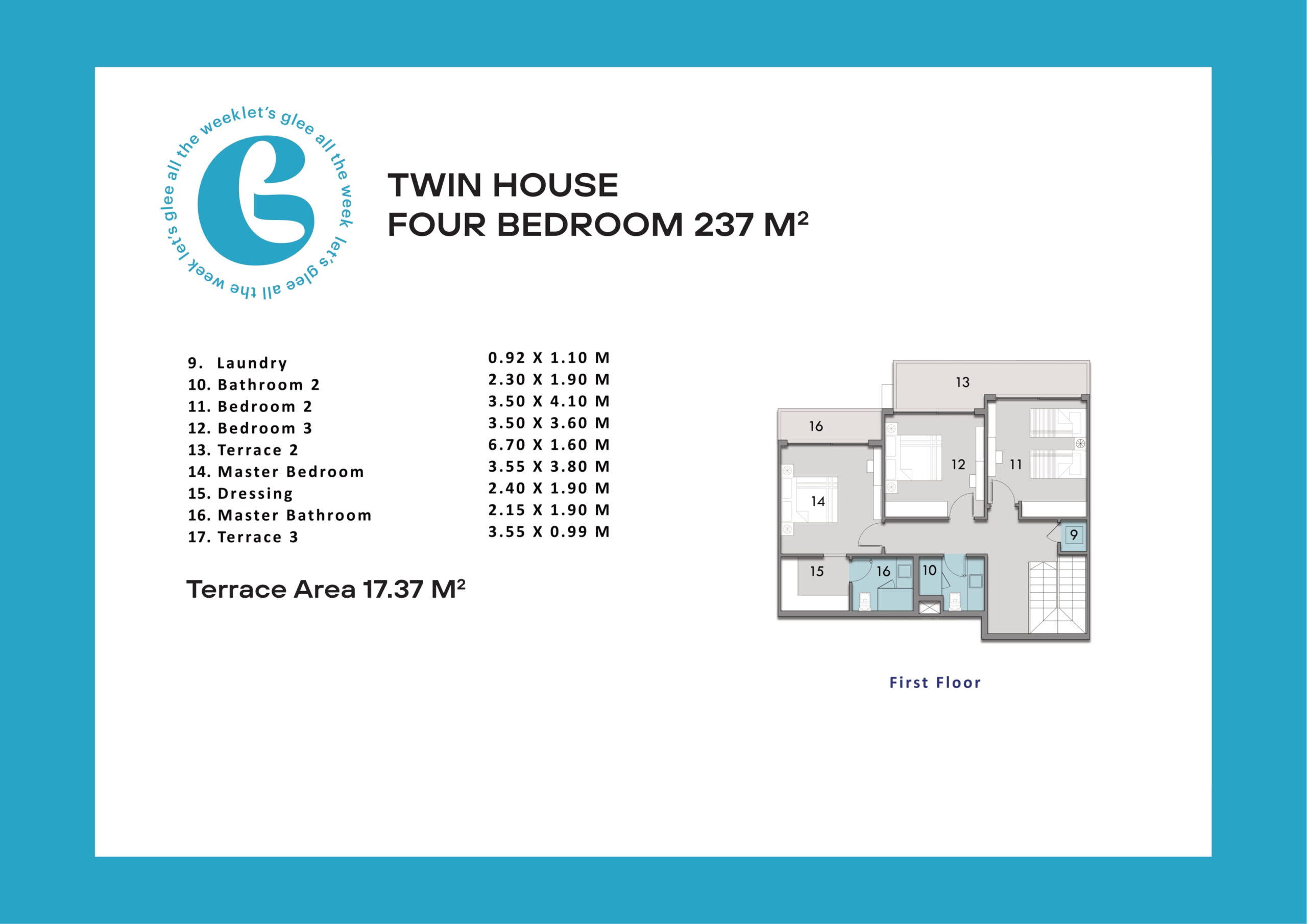 twin house four-bedroom 237m - Glee - Image 10